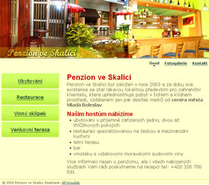 penzion ve skalici